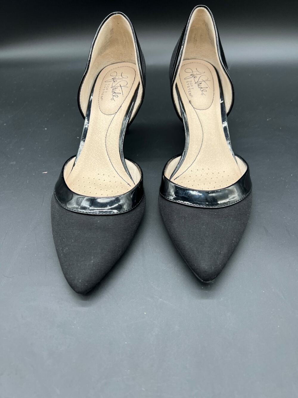 Life Stride Kayla Women's Black Flat Shoes Size 6.5M #62